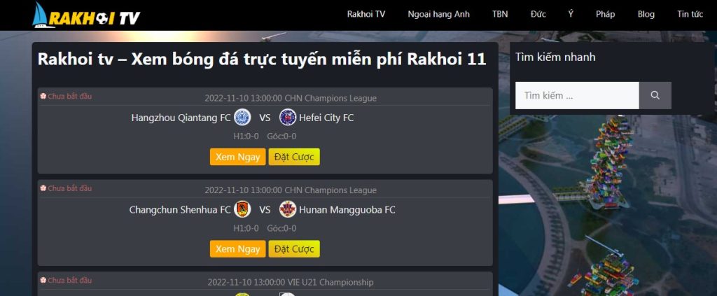 Rakhoi TV được biết đến là địa chỉ cập nhật tin tức bóng đá số 1 trên thị trường